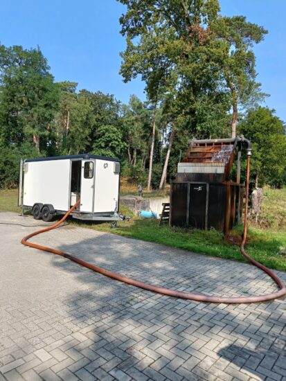 Advanox Flex Trailer Advanox Flex trailer testing on site